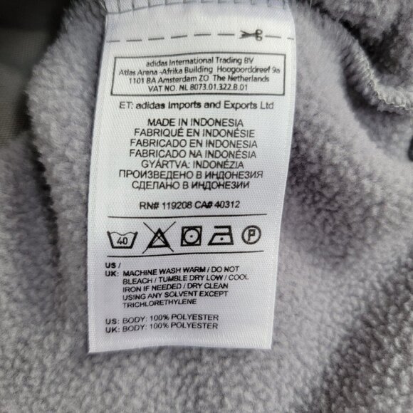 Adidas USF Bulls Gray Hoodie Pullover Mens Size Medium South Florida Sweatshirt - Picture 4 of 7